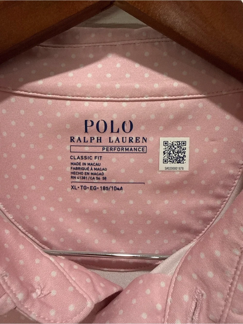 Polo Ralph Lauren light pink